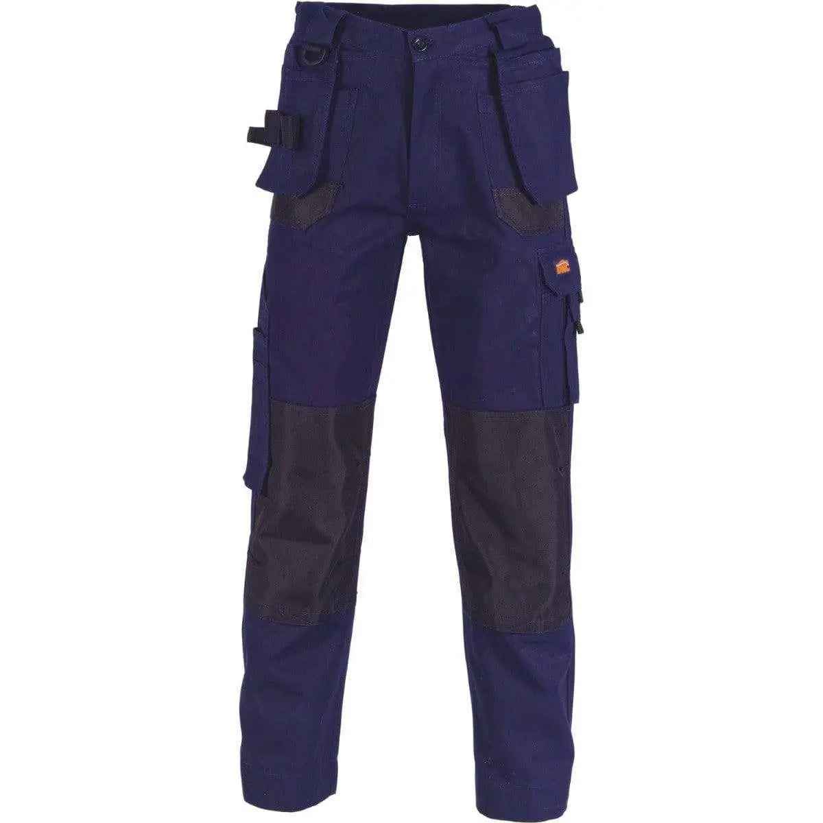 Dnc Workwear Duratex Cotton Duck Weave Tradies Cargo Pants With Twin Holster Tool Pocket - Knee Pads Not Included - 3337 Metro Workwear.